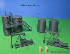 Z-Scale Small Oil Field 