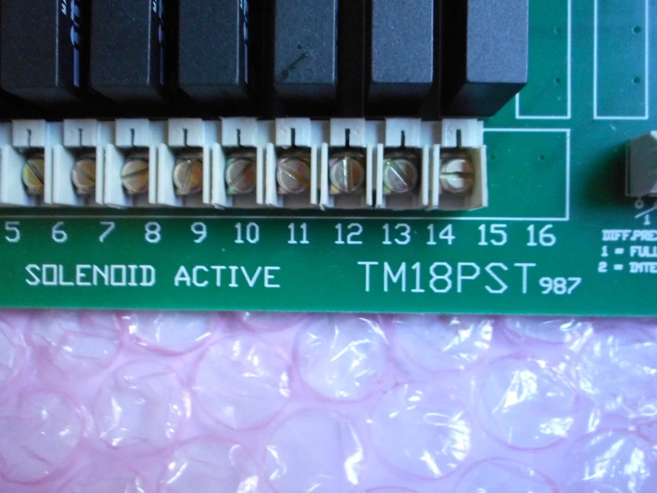 P.THOMAS ELECTRONICS PTY.LTD TM18PST 987 SOLENOID CIRCUIT BOARD (PCB) NEW - Image 2 of 4