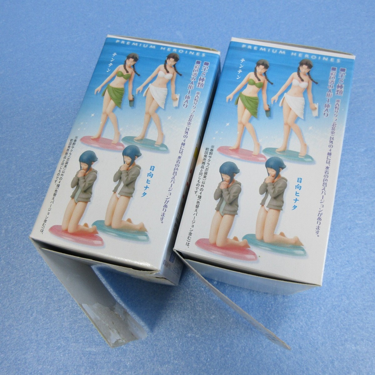 NARUTO Tenten mini Figure Set of 2 Premium Heroines Megahouse