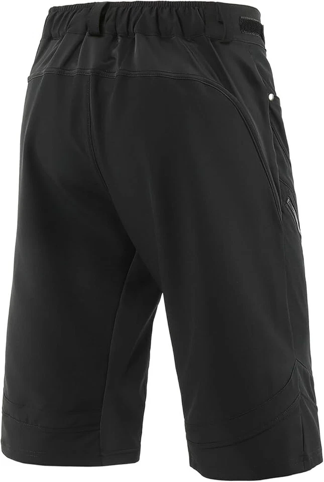 ARSUXEO Men's Loose Fit Cycling Shorts Mountain Bike Shorts Water Resistant 2XL - Image 2 of 4