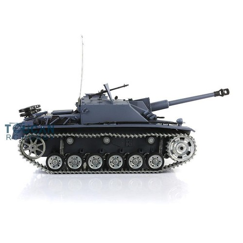 Henglong 7.0 1/16 Customized Stug III RTR FPV RC Tank 3868 Metal Tracks Wheels - Picture 4 of 6