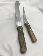 2 R.H. Forschner Co. Victorinox Knives 474-10 & 407-6 Made In Switzerland