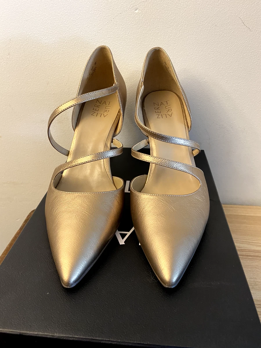 Naturalizer cheap gold pumps