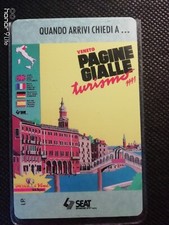 Scheda Telefonica Sip L.5000 Nr.174 "Pagine Gialle VENETO Turismo 91"