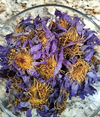 Premium Whole Blue Lotus Flower Potent 10g/20g Dried sacred Water Lily-US Seller