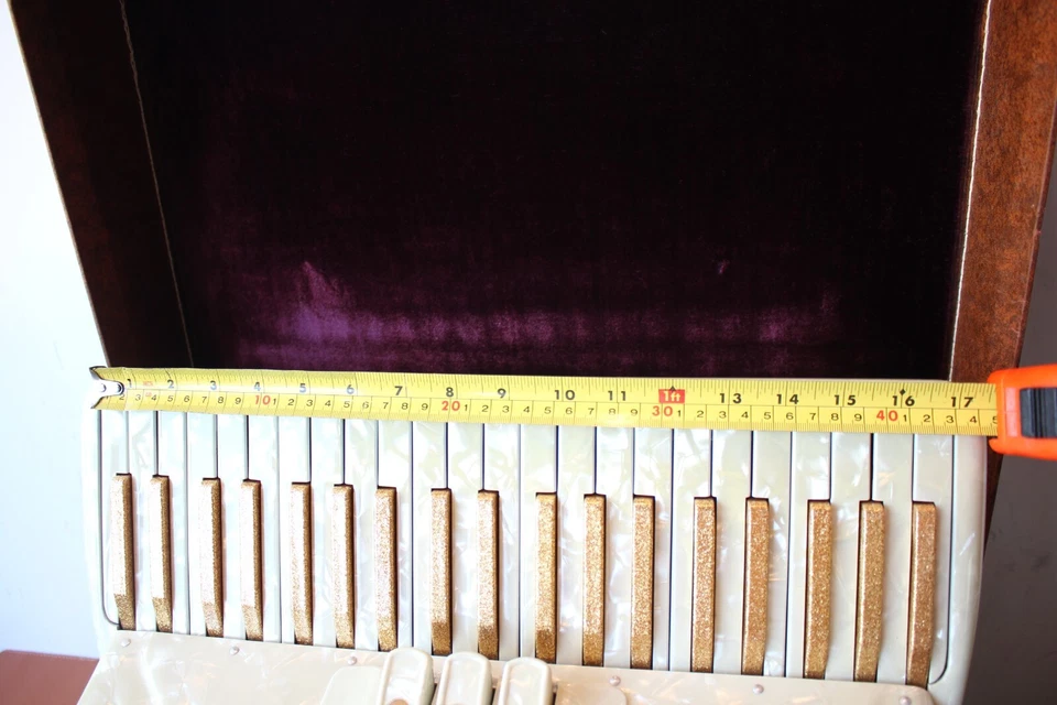 Titano Ideal T2220 41/120 range compact 17" keyboard Piano Accordion - Image 4 of 4