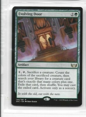 RARE Evolving Door Streets Of New Capenna Magic the Gathering MTG