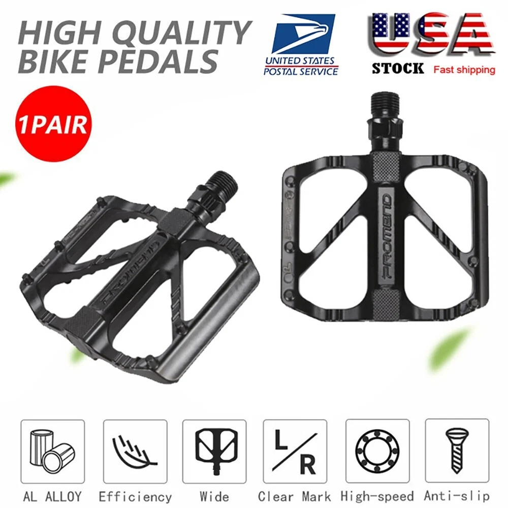 Wide platform pedals sale