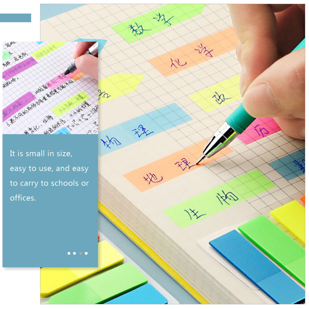 4 Pcs Multi-function Book Tabs Classification Index Mark Sticky ...