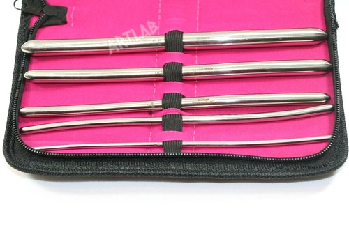 9 Hegar Dilator Sounds Set 7.5" Double Ended Gynecology Surgical Instrument - Picture 7 of 10