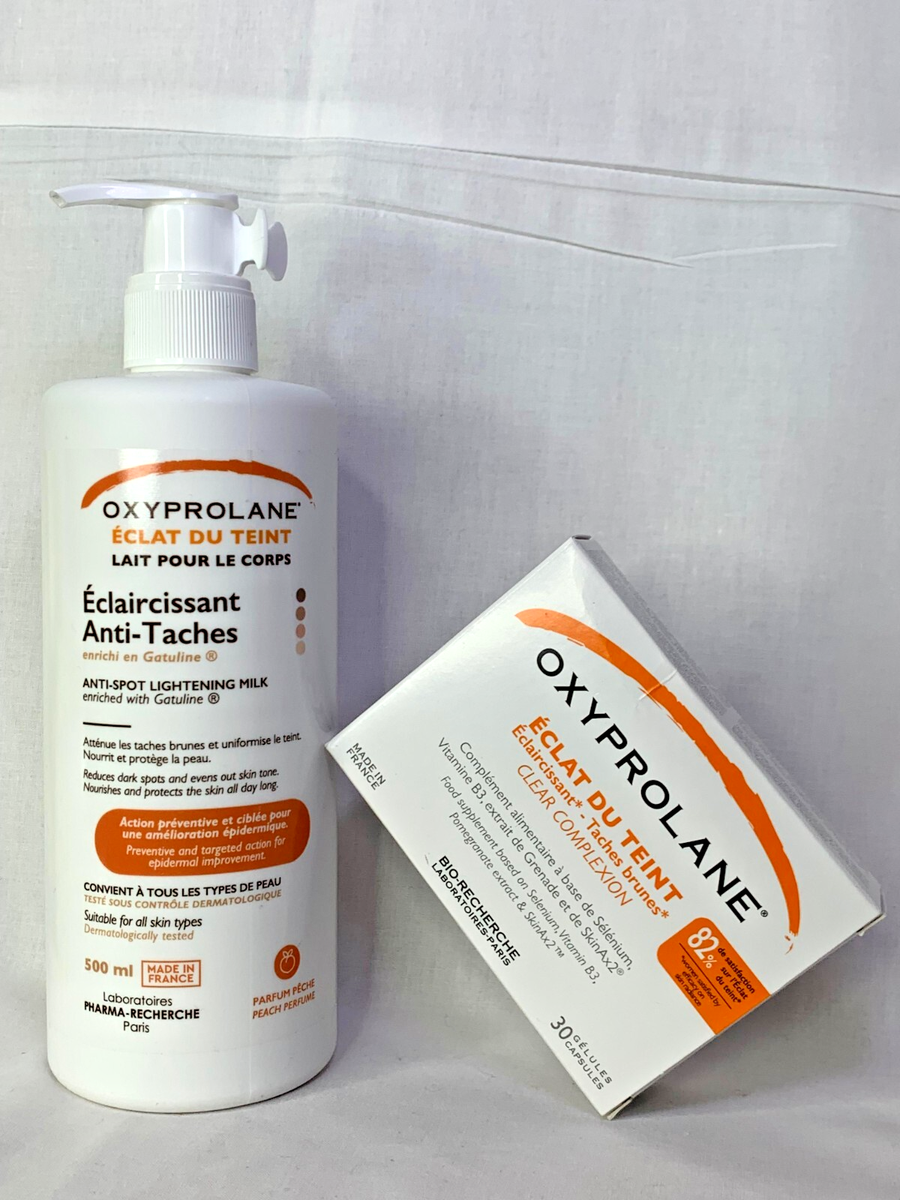 Lait éclat De Teint Oxyprolane - Complément Anti-taches Et Réparateur - 500ml, 100% Naturel
