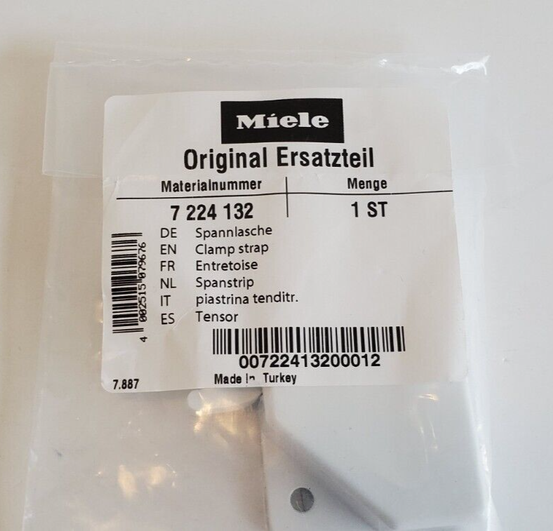 Miele Refrigerator Door Clamp strap # 7224132 | eBay