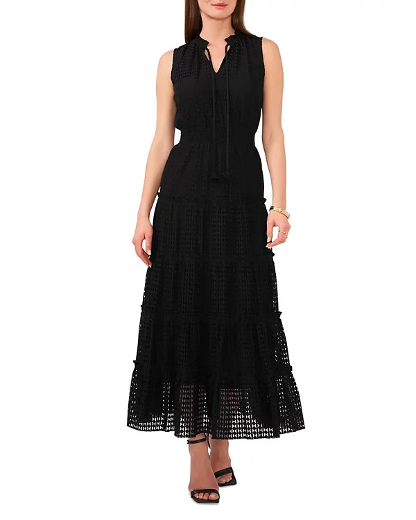 Vestido Mujer Verano Largo Vestido Primark V-Neck Tiered Maxi