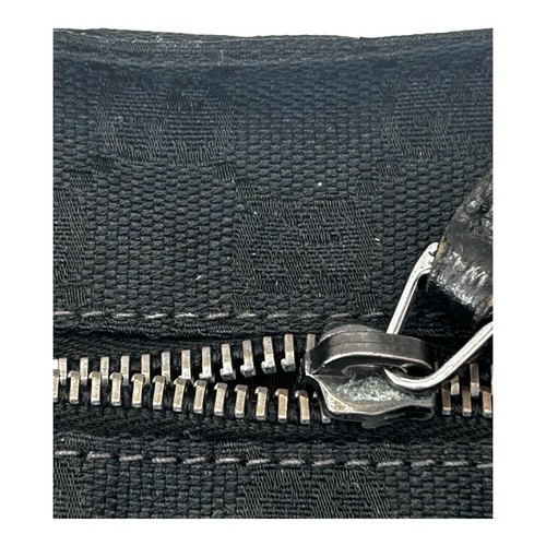 Auth GUCCI GG Black Jacquard Leather - Bum Bag - Picture 9 of 18