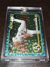 2024 Topps Baseball Series 2 KEN WALDICHUK AQUA FOIL /399 ATHLETICS #659