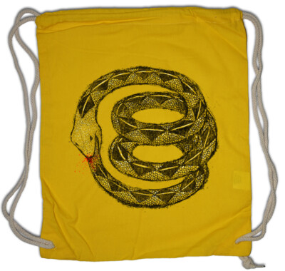 Gadsden Ouroboros Snake Turnbeutel USA US Flag Fun Schlange Flagge Marines