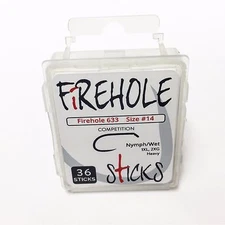 Firehole Outdoors Hooks #633 Barbless Wide Gape Nymph/Wet Fly Hooks - Fly Tying