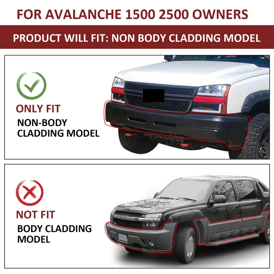 Faros de barra LED DRL aptos para Chevy Silverado Avalanche 03-07 lámparas de parachoques nuevos Foto 4 de 4