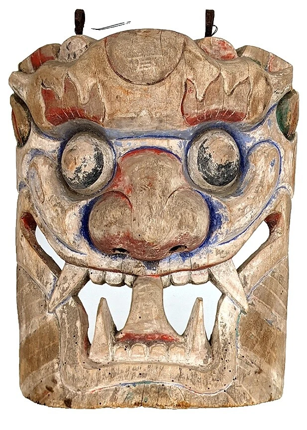 古董原创中国面具| eBay