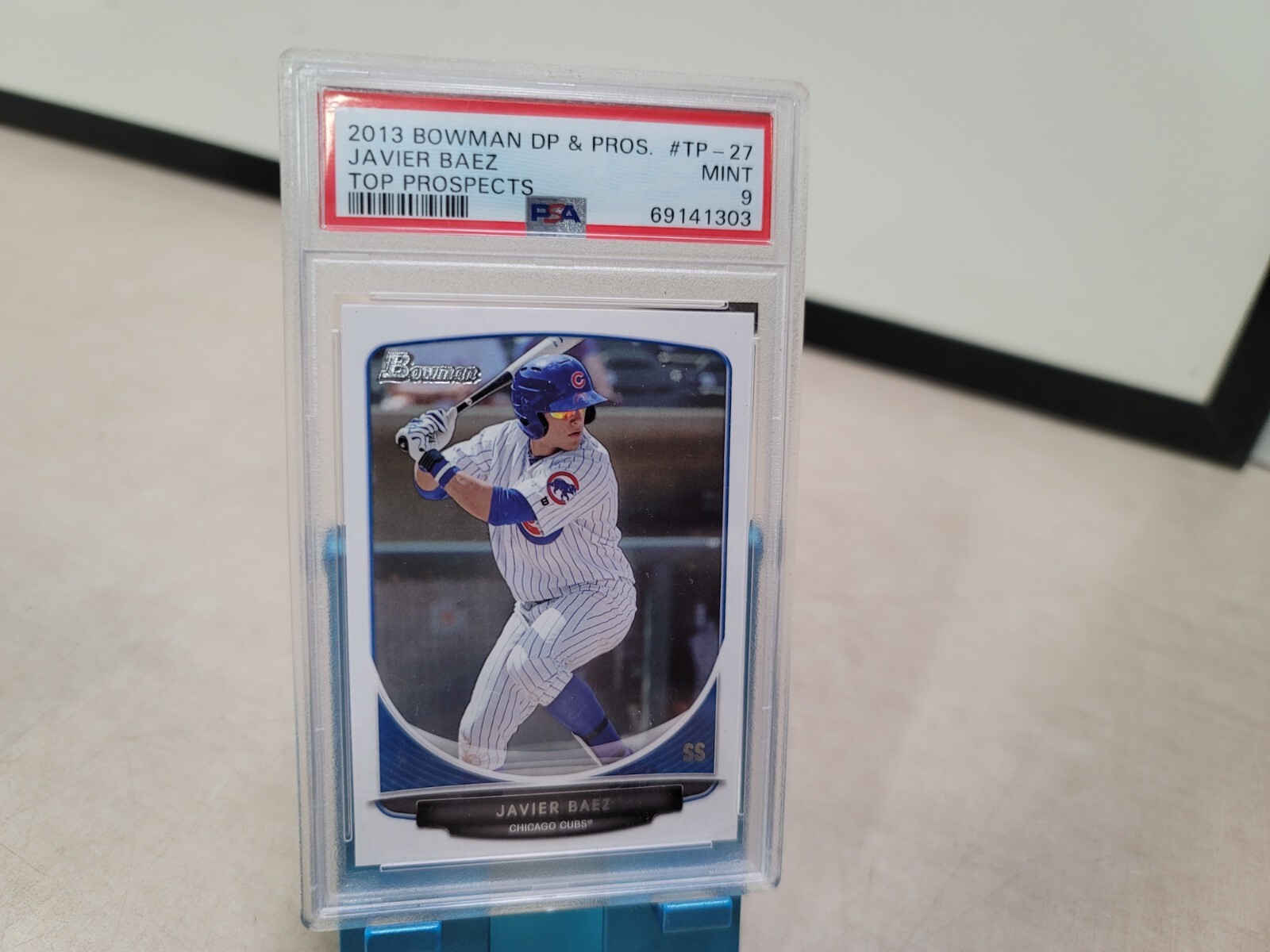 2013 Bowman Chrome #TP27 Javier Baez PSA 9