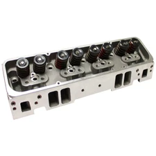 Power Products Cylinder Heads SBC Aluminum 205/64cc Angle Plug Assembled PAIR
