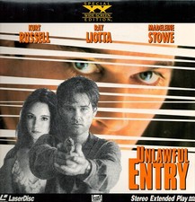 Unlawful Entry Laserdisc Special Widescreen Edition Kurt Russell Ray Liotta  93