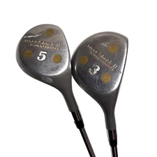 Tiger Shark PowerChamber #3 & #5 Wood Golf Driver Set Vintage Powerframe Fairway