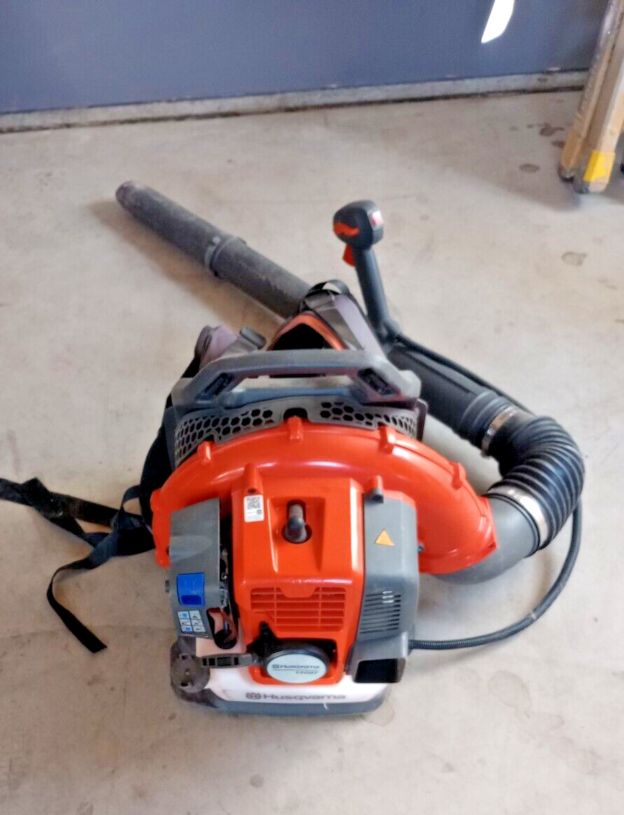 Husqvarna 150BT Gas Backpack Leaf Blower USED In good Condition