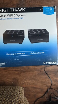 NETGEAR NIGHTHAWK MESH WIFI 6 SYSTEM
