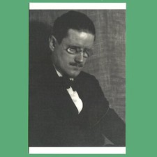 POSTCARD - Photograph of James Joyce - Penguin Modern Classics Portrait