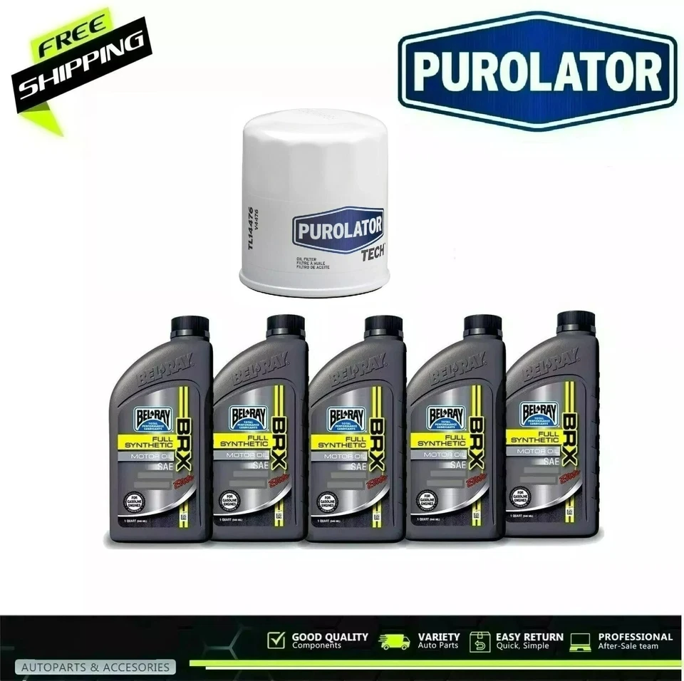 Kit de cambio de aceite Fit Toyota para Toyota Camry 2021 2,5 L aceite de motor sintético 0w20 Foto 2 de 4