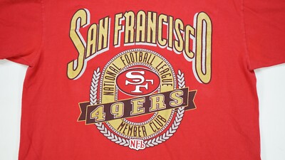90's/NUTMEG/ナツメグ/49ERS/USA製Tシャツ/NFL Rare Vintage NUTMEG San Francisco 40ers NFL Football Member Club T