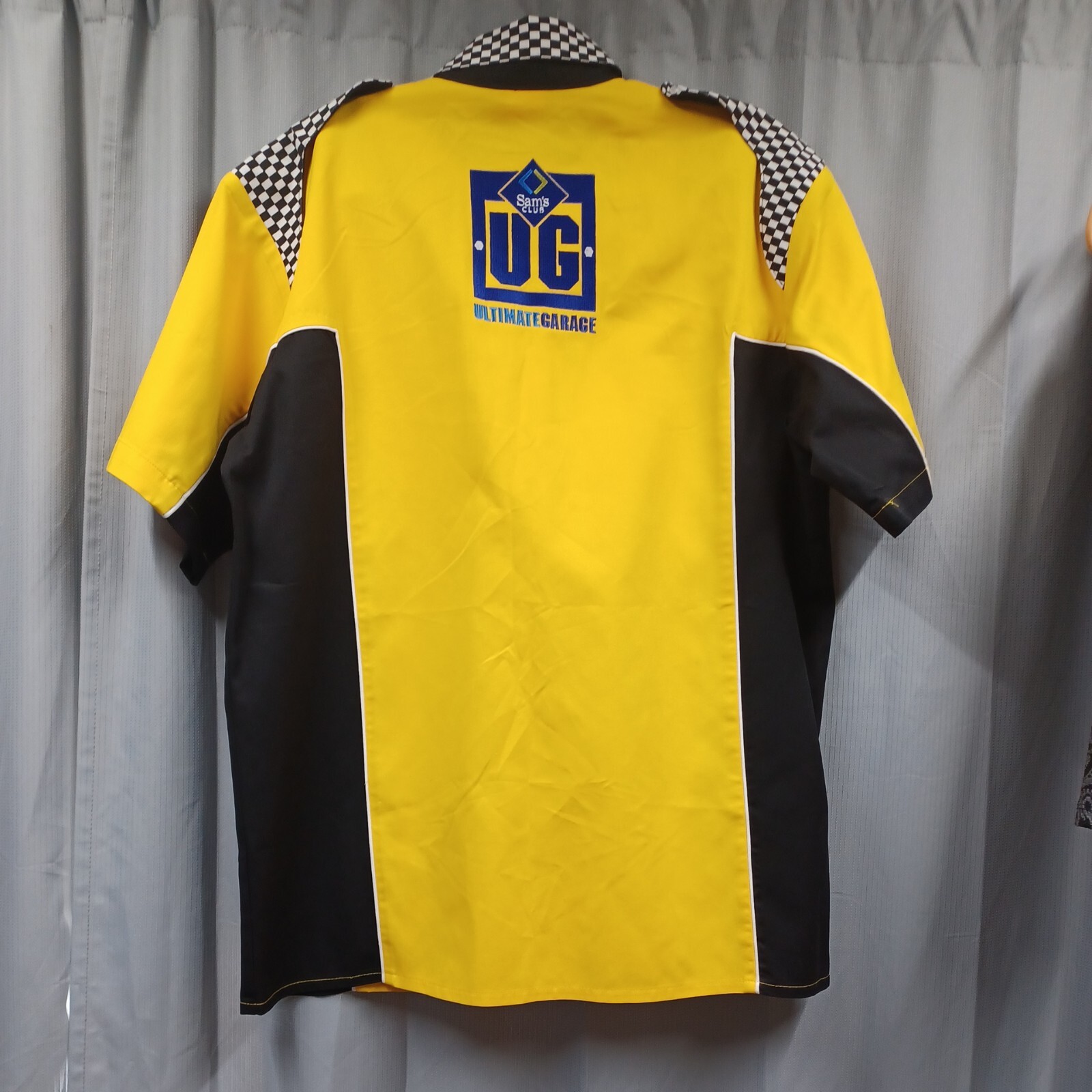 SPEEDZONE RACEGEAR OFFICIAL mens Button Down ,Size La… Gem