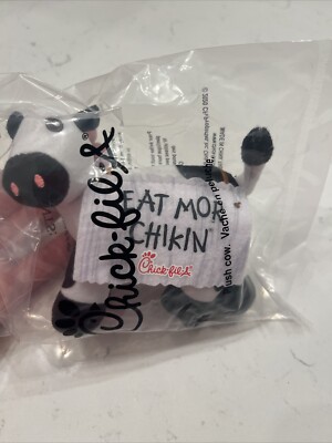 Chick-fil-A  Eat Mor Chikin  Mini Moo Plush Toy - New In Package