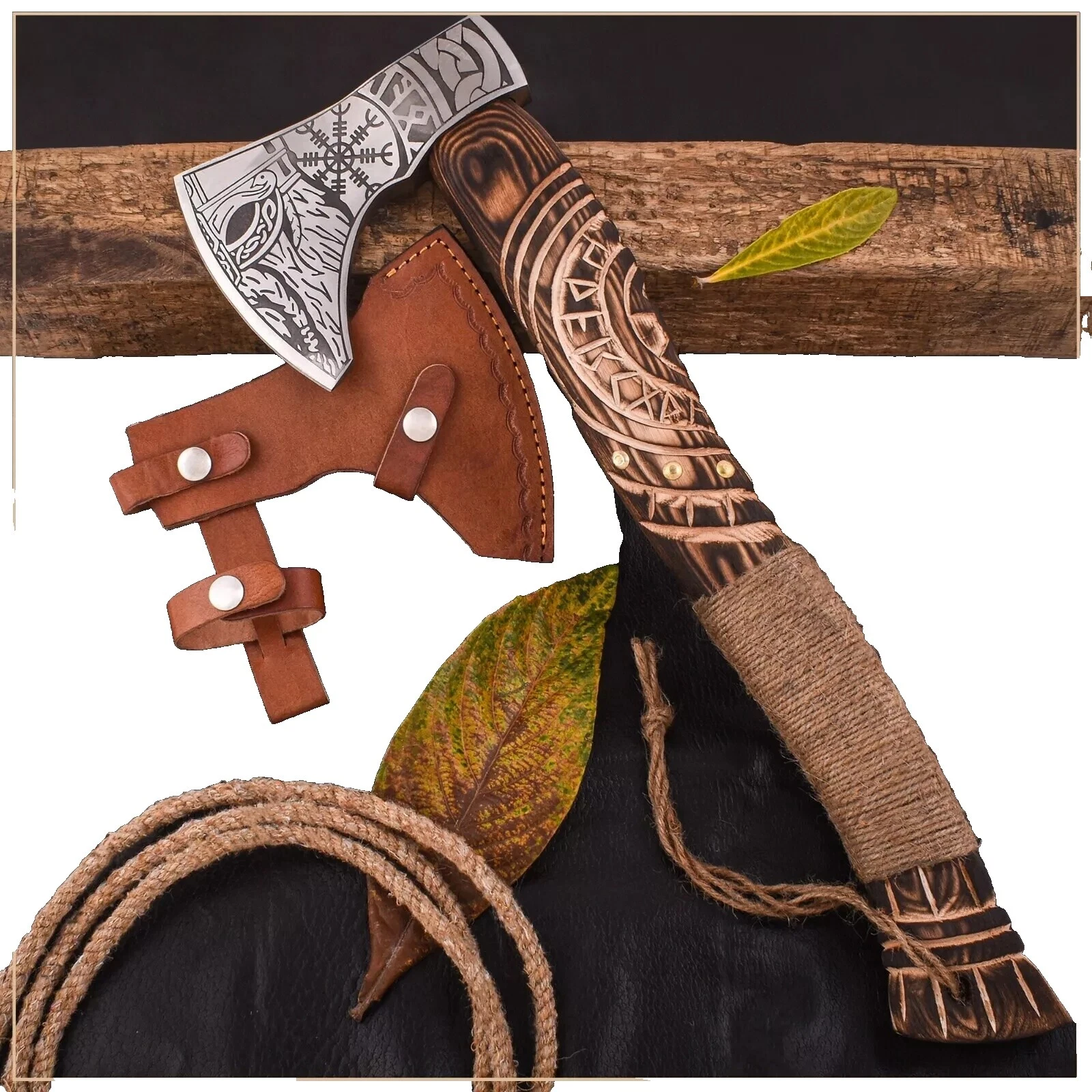 Wooden Handle Collectible Axes & Hatchets