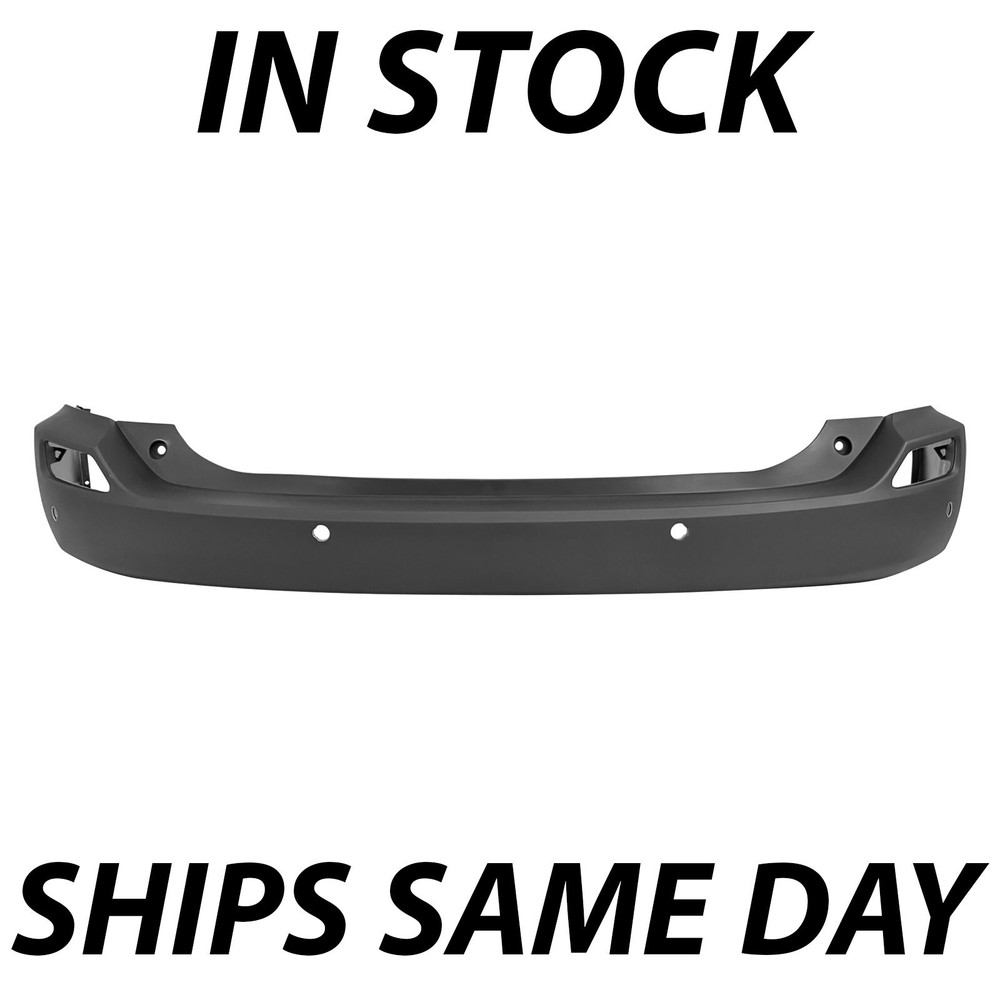 2013-2015 Toyota RAV4 Textured Rear Bumper Cover Fascia with Parking Assist