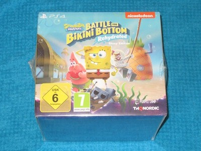 NEU: Spongebob Battle for Bikini Bottom Rehydrated Shiny Collector s Edition PS4