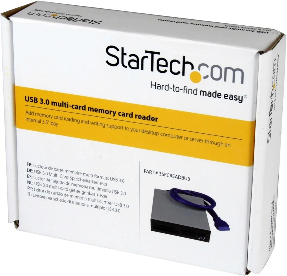 Compact USB 3.0 Multi-Card Reader for SD, MicroSD & CompactFlash - TAA Compliant - Image 4 of 4