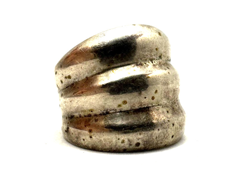 925 SILVER RING SIMPLE SOLID Size 53 Jewelry Desi… - image 1