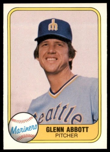 1981 Fleer Baseball Glenn Abbott #615