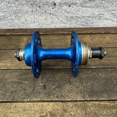 OLD BMX ハブ　36h SUNTOUR　サンシン　両切り Vintage Sansin BMX Rear Hub 36H NOS Nutted High Flange Blue Alloy