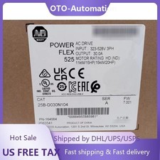 25B-D030N104 / A New Sealed 25BD030N104 Powerflex 525 AC Drive 20HP 15KW 1pcs