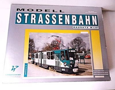 Tatra KT4D Potsdam alte Ausführung grün/weis mit Falttüren in ungeöffneter OVP