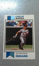 Carlos Baerga Cleveland Indians PPG Pocket Price Guide #23 RARE ODDBALL