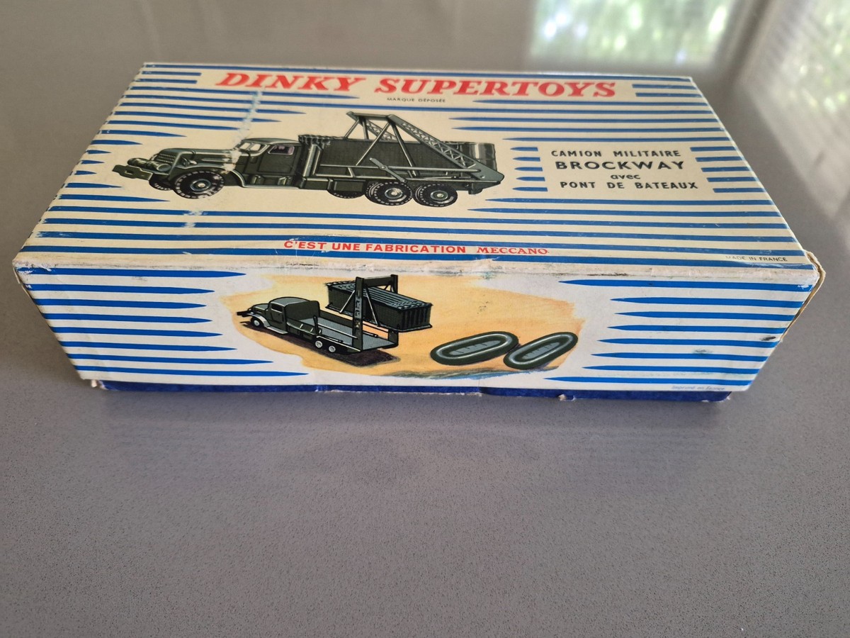Miniature ancienne dinky Supertoys camion militaire Brockway avec