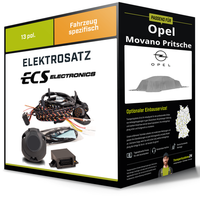 Elektrosatz 13-Pol Spezifisch für Opel Movano Pritsche 12.2021-Jetzt