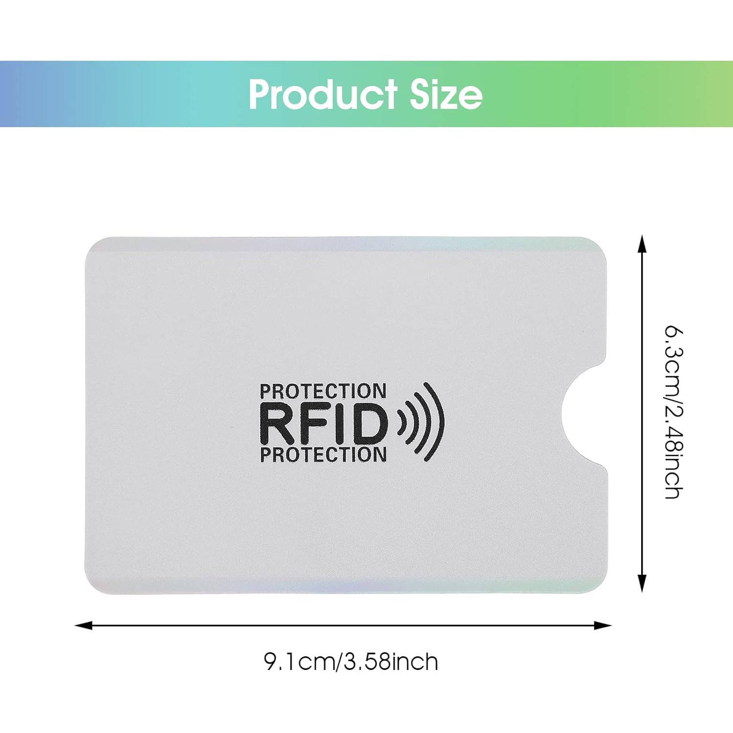 30x RFID Blocking Sleeves Secure Credit & ID Card Holder Identity Theft Protect