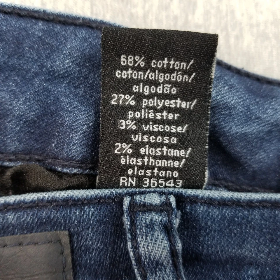 Calvin Klein Jeans Women's Sz 12 Slim Boyfriend Dark Wash Normcore Nice Quality - Image 4 of 4