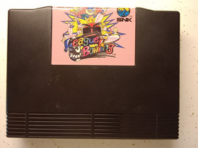 SNK Neo Geo NeoGeo League Bowling AES Japanese Complete Carton Box US Seller