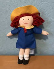 Madeleine Plush Doll Character Stuffed Toy Girl 10" Vintage Eden Co. 1994